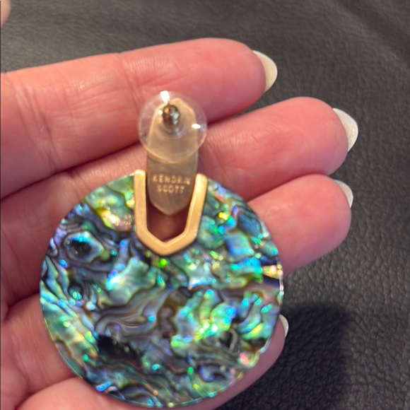 Kendra Scott Didi Abalone Shell Earrings - Picture 4 of 4